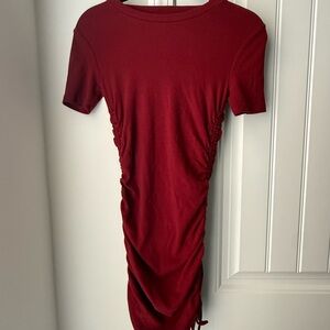 Zara Vibrant Red Knit Dress